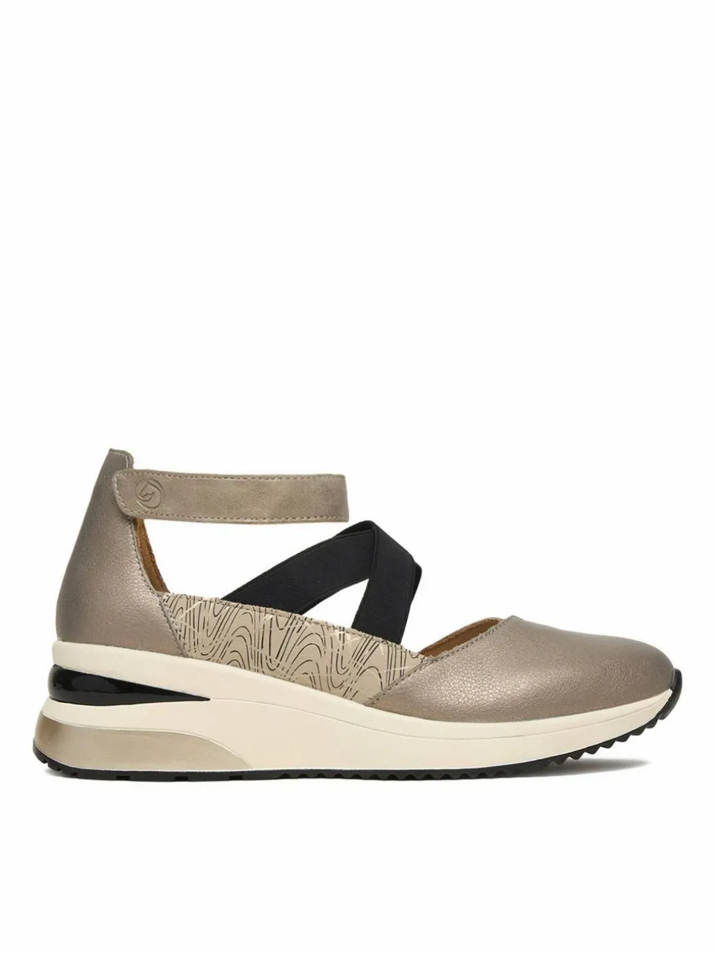 Scarpe basse D2411-90 Beige