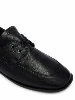Scarpe basse Ess Boatshoe Lth HW0HW03116 Nero