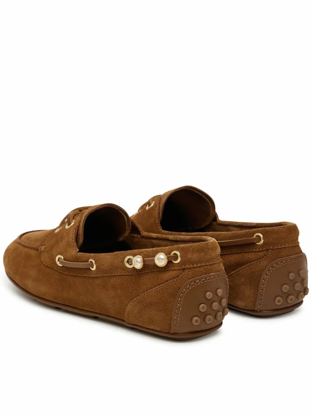 Scarpe basse KL40827 Marrone