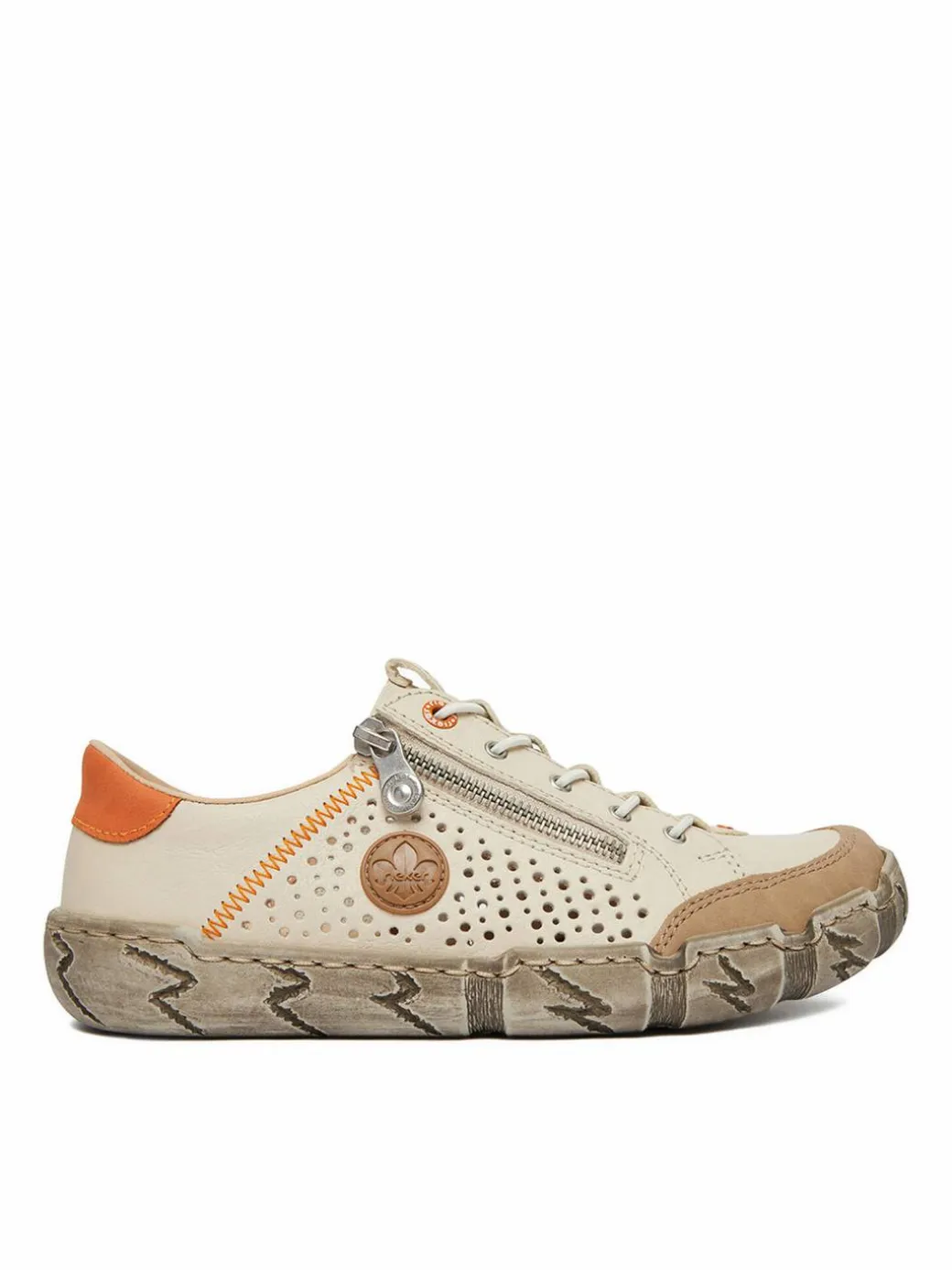 Scarpe basse L0355-61 Beige