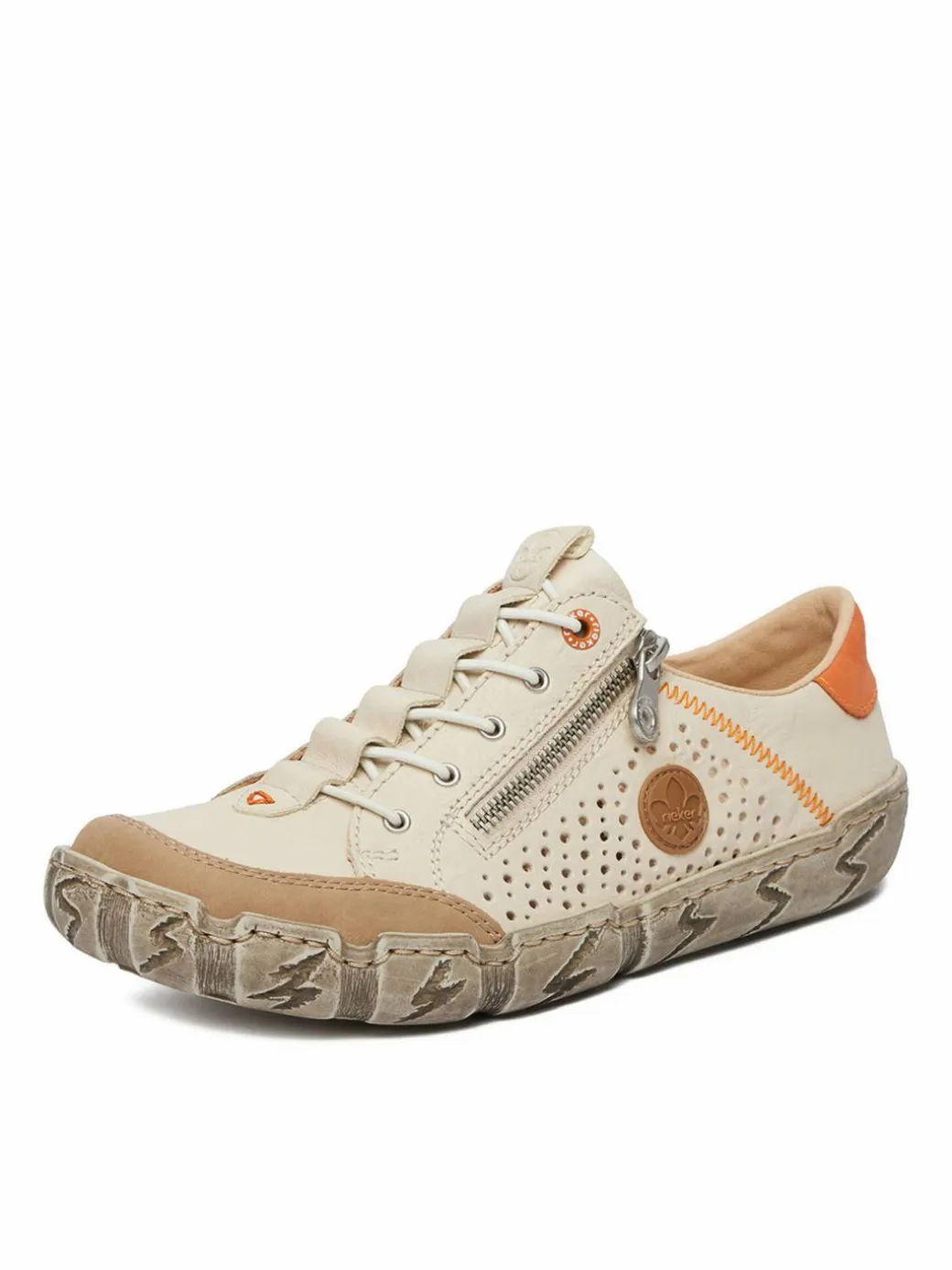 Scarpe basse L0355-61 Beige