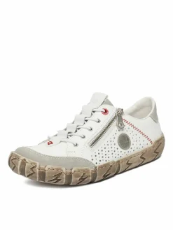Scarpe basse L0355-80 Bianco
