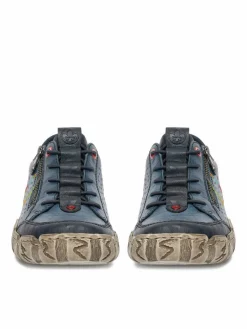 Scarpe basse L0357-12 Blu