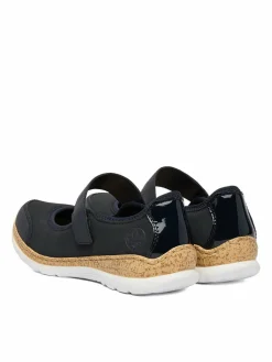 Scarpe basse N42B0-14 Blu scuro