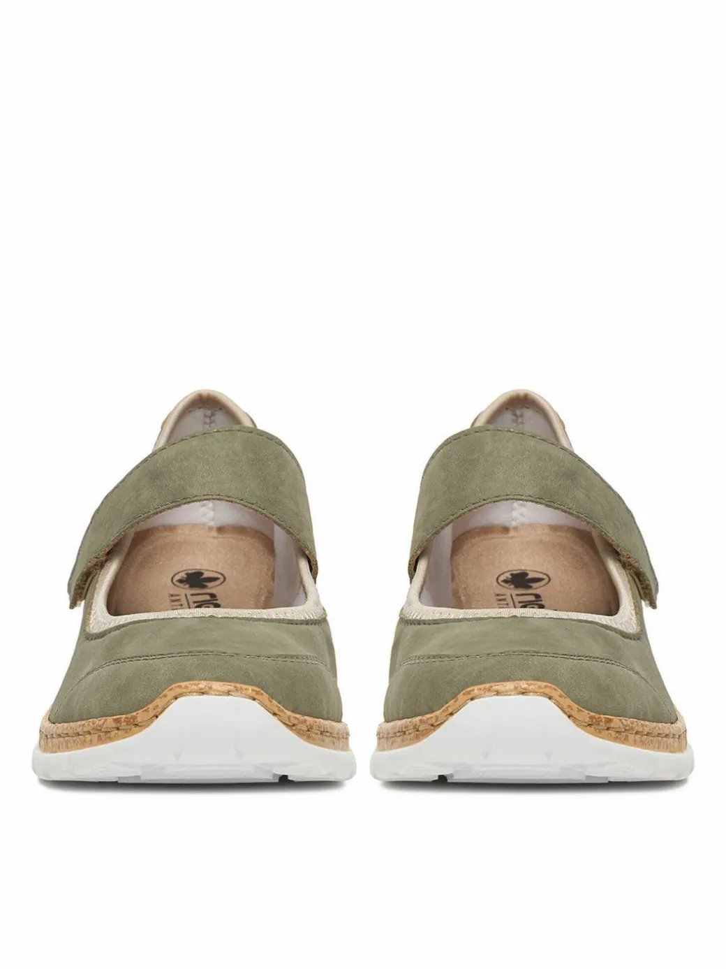 Scarpe basse N42B0-52 Verde