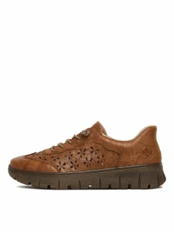 Scarpe basse N1358-22 Marrone