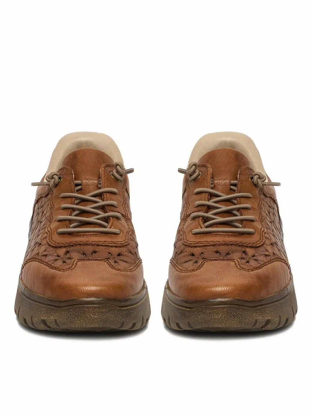 Scarpe basse N1358-22 Marrone
