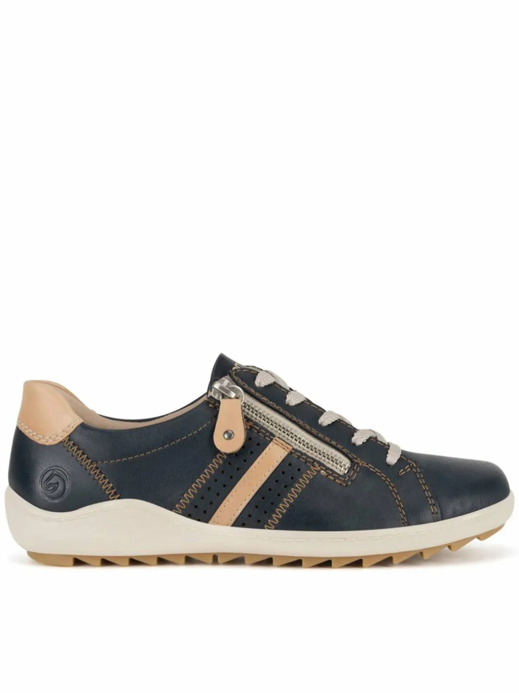 Scarpe basse R1432-14 Blu scuro