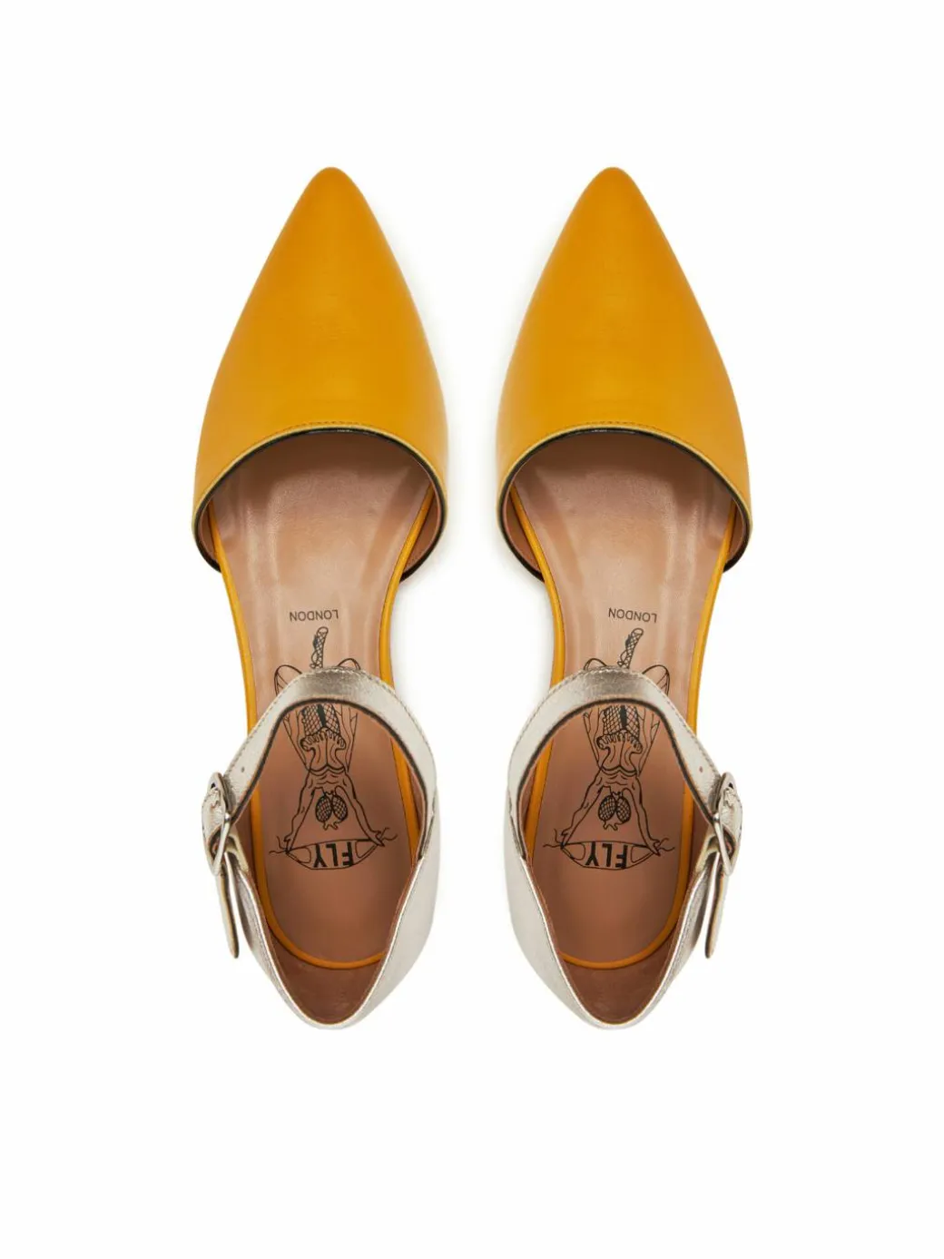 Scarpe basse Sarjfly P145266000 Giallo