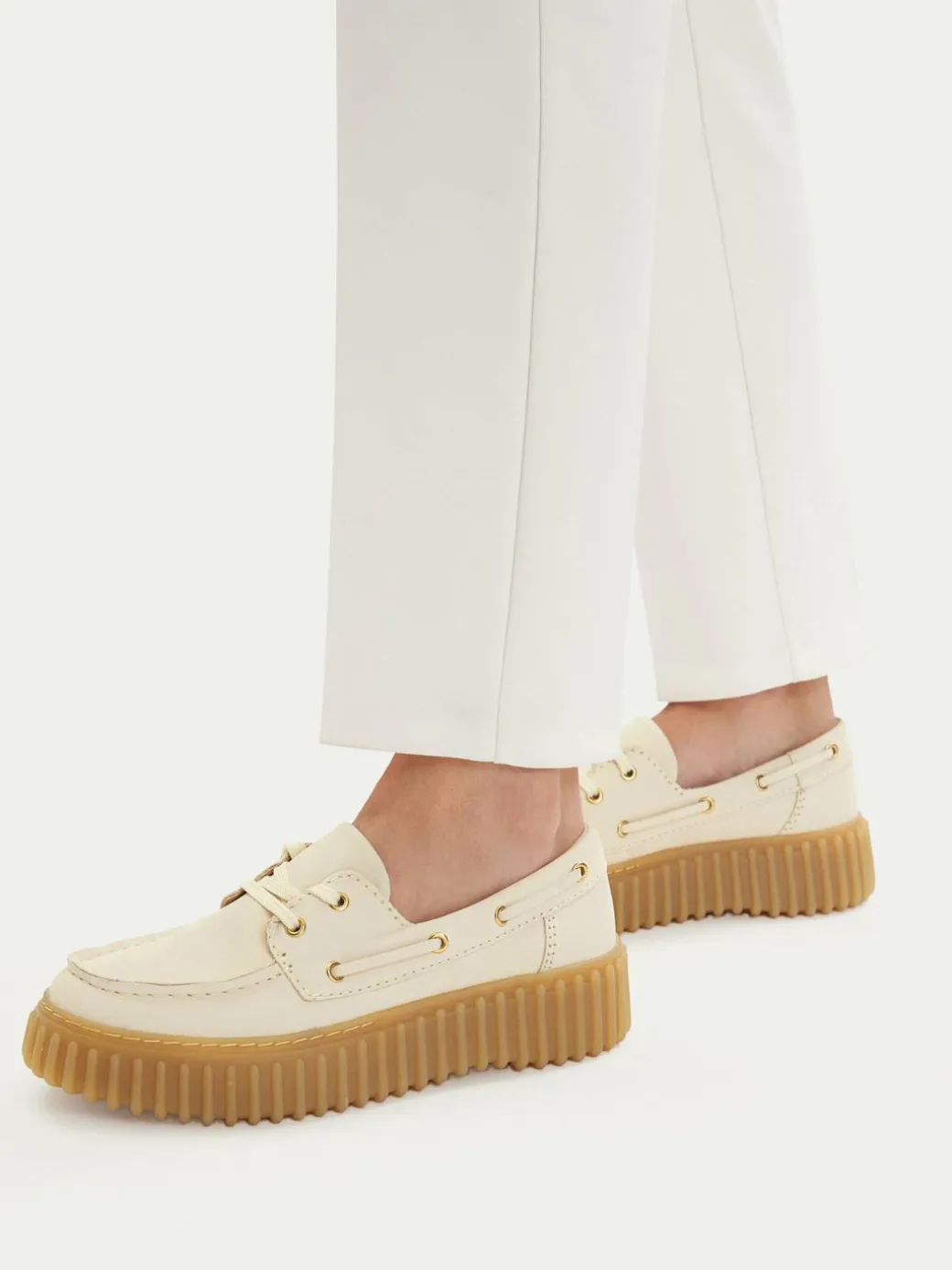 Scarpe basse Torhill Boat 26186302 Écru