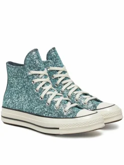 Scarpe da ginnastica Chuck 70 Glitter Hi A10097C 486 Blu