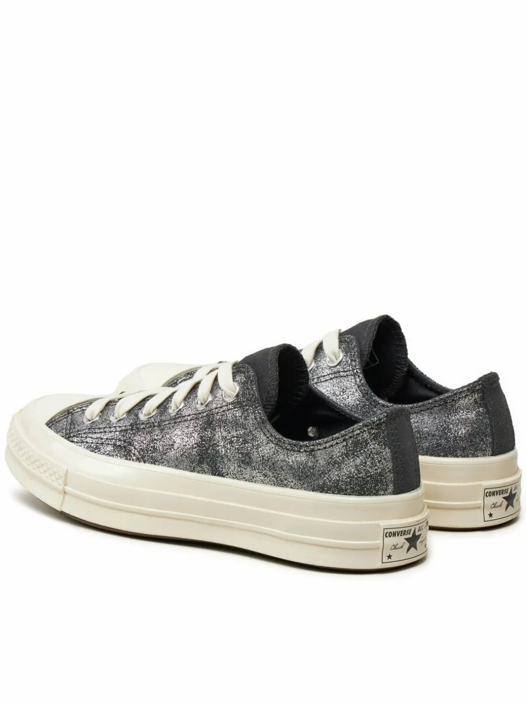 Scarpe da ginnastica Chuck 70 Suede Shimmer Ox A10379C Grigio