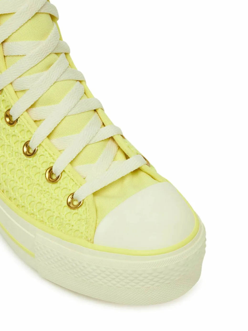 Scarpe da ginnastica Chuck Taylor All Star Lift Platform Knit A14967C Giallo