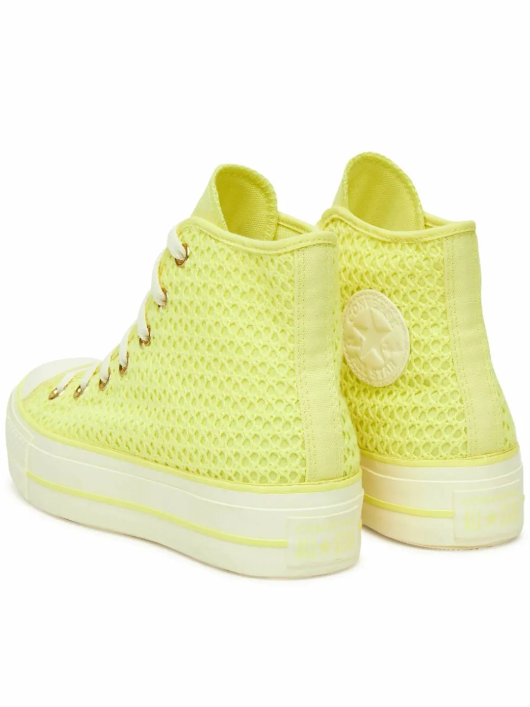 Scarpe da ginnastica Chuck Taylor All Star Lift Platform Knit A14967C Giallo