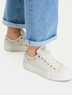 Scarpe da ginnastica Chuck Taylor All Star Heathered Glam A17597C Beige