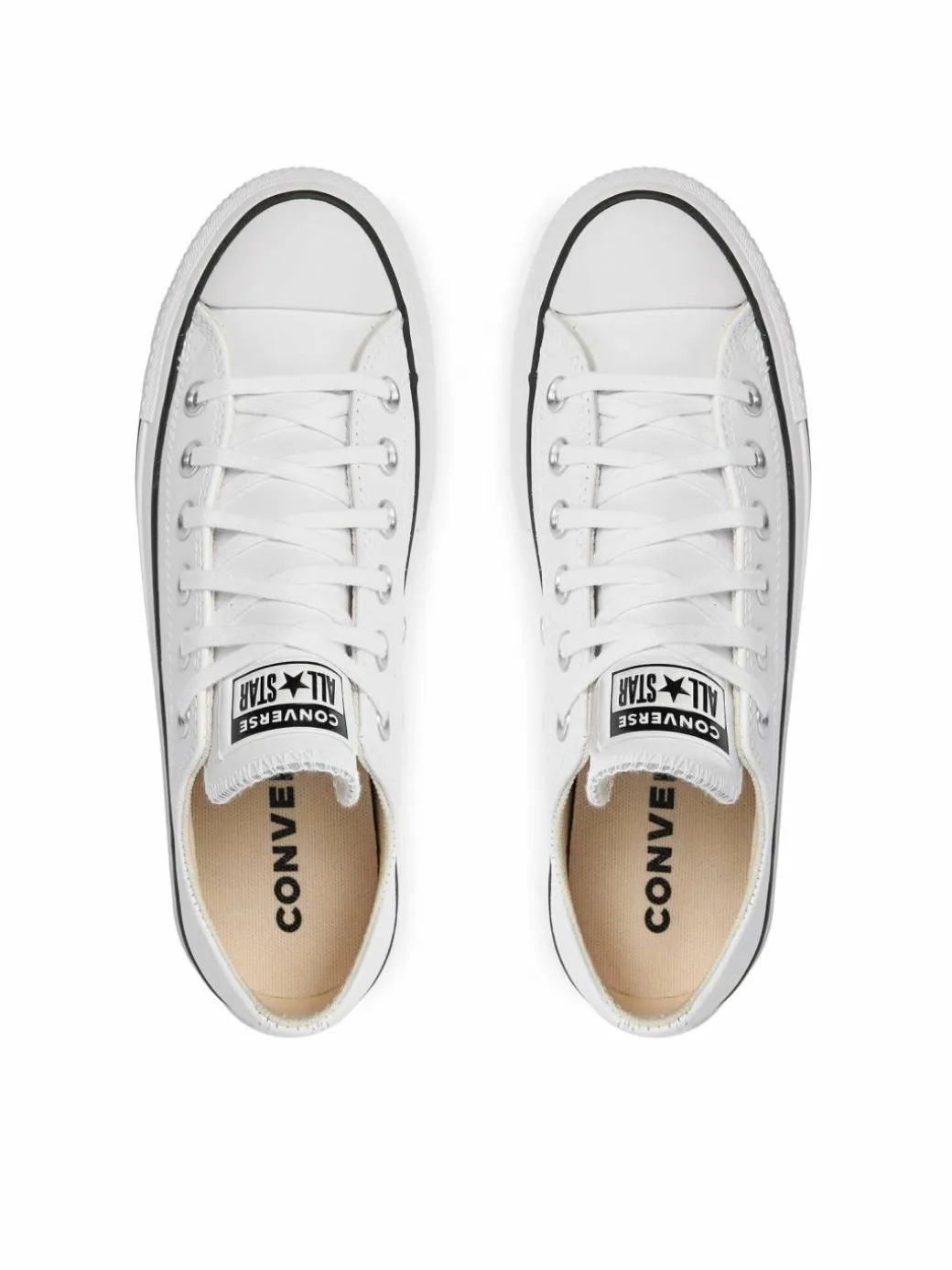 Scarpe da ginnastica Chuck Taylor All Star Lift Clean Ox 561680C Bianco