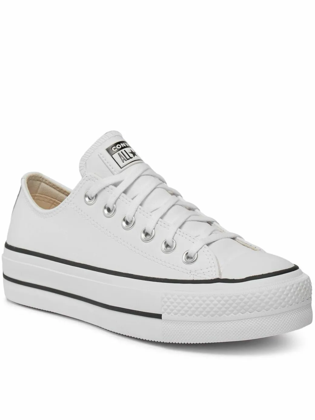 Scarpe da ginnastica Chuck Taylor All Star Lift Clean Ox 561680C Bianco