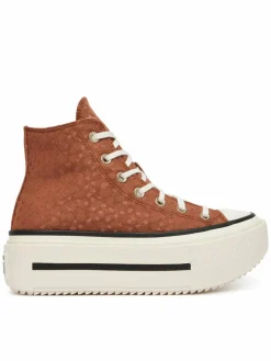 Scarpe da ginnastica Chuck Taylor All Star Lift Double Stack Platform Deer A17883C Marrone