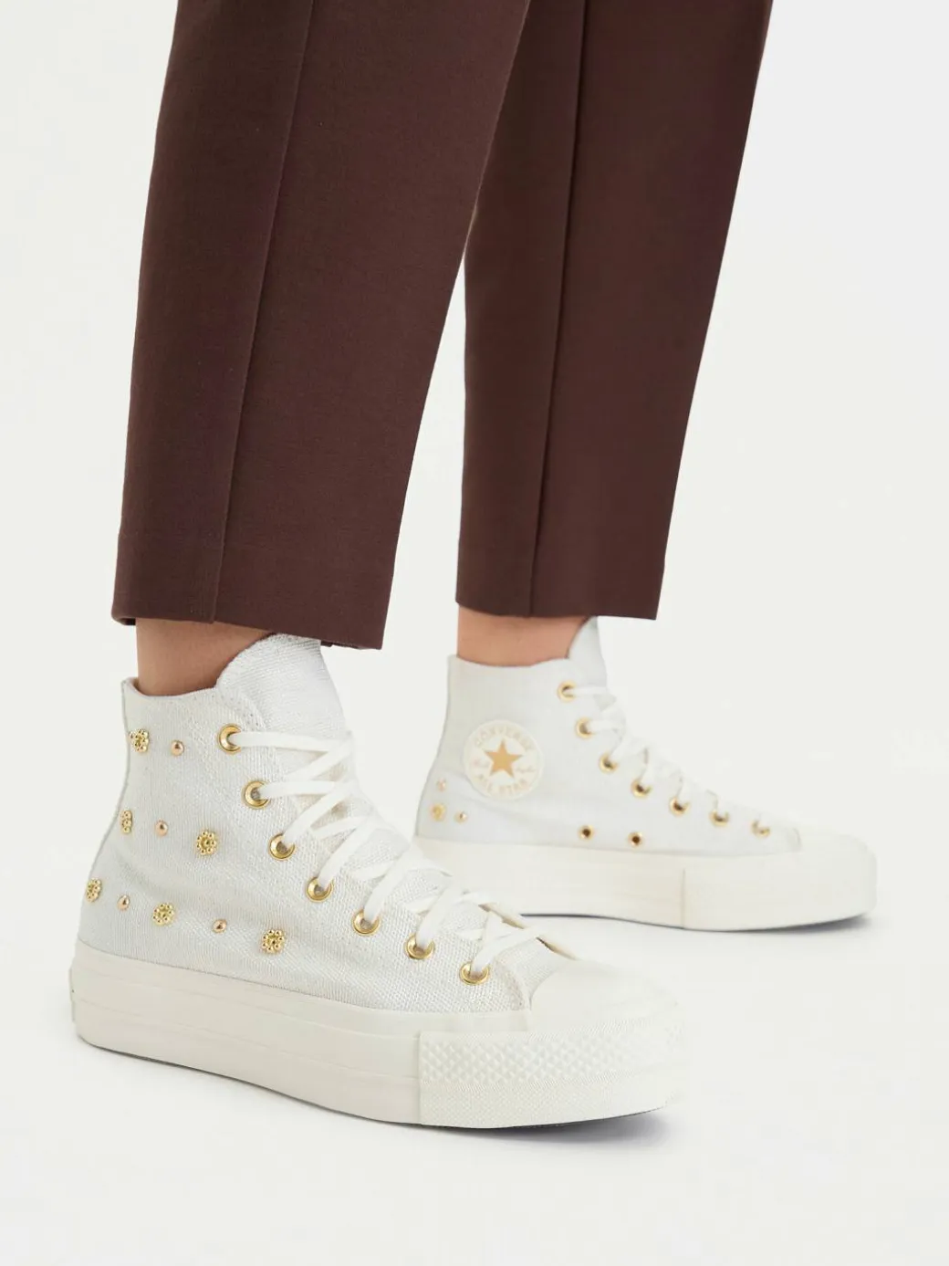 Scarpe da ginnastica Chuck Taylor All Star Heathered Glam A16892C Crema