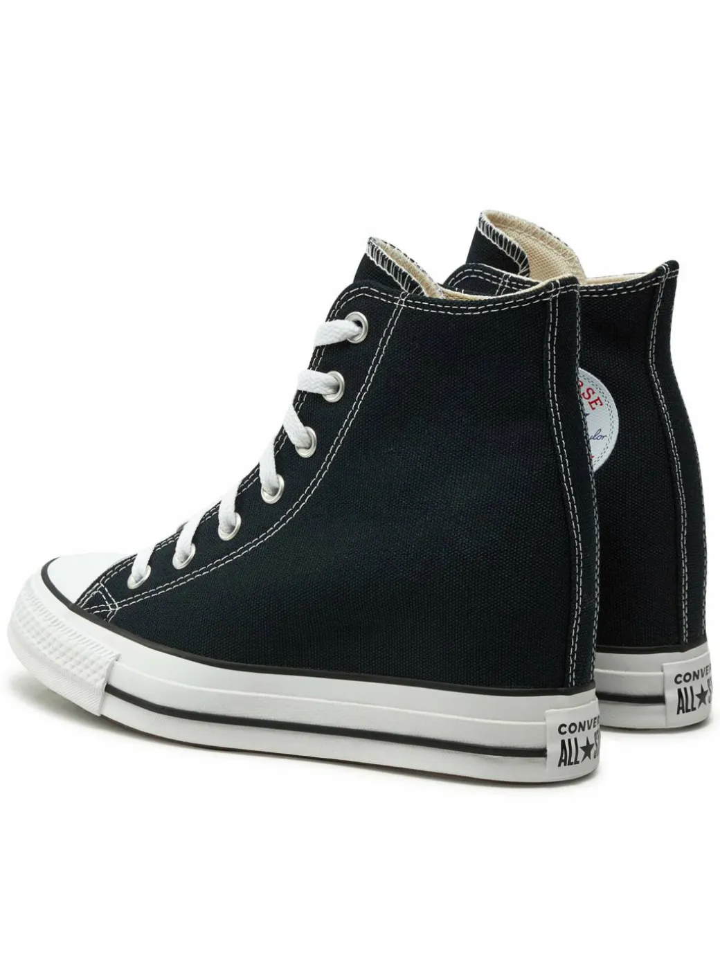 Scarpe da ginnastica Chuck Taylor All Star Wedge Platform A11909C Nero