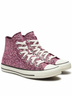 Scarpe da ginnastica Chuck Taylor All Star Glitter Hi A11137C Rosa