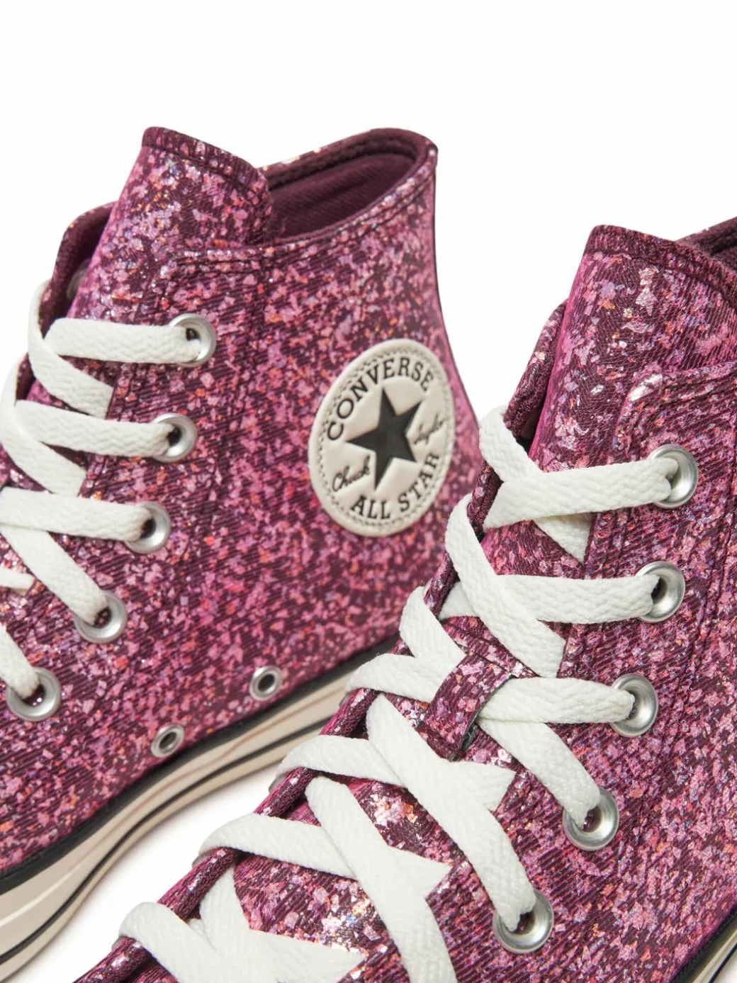 Scarpe da ginnastica Chuck Taylor All Star Glitter Hi A11137C Rosa