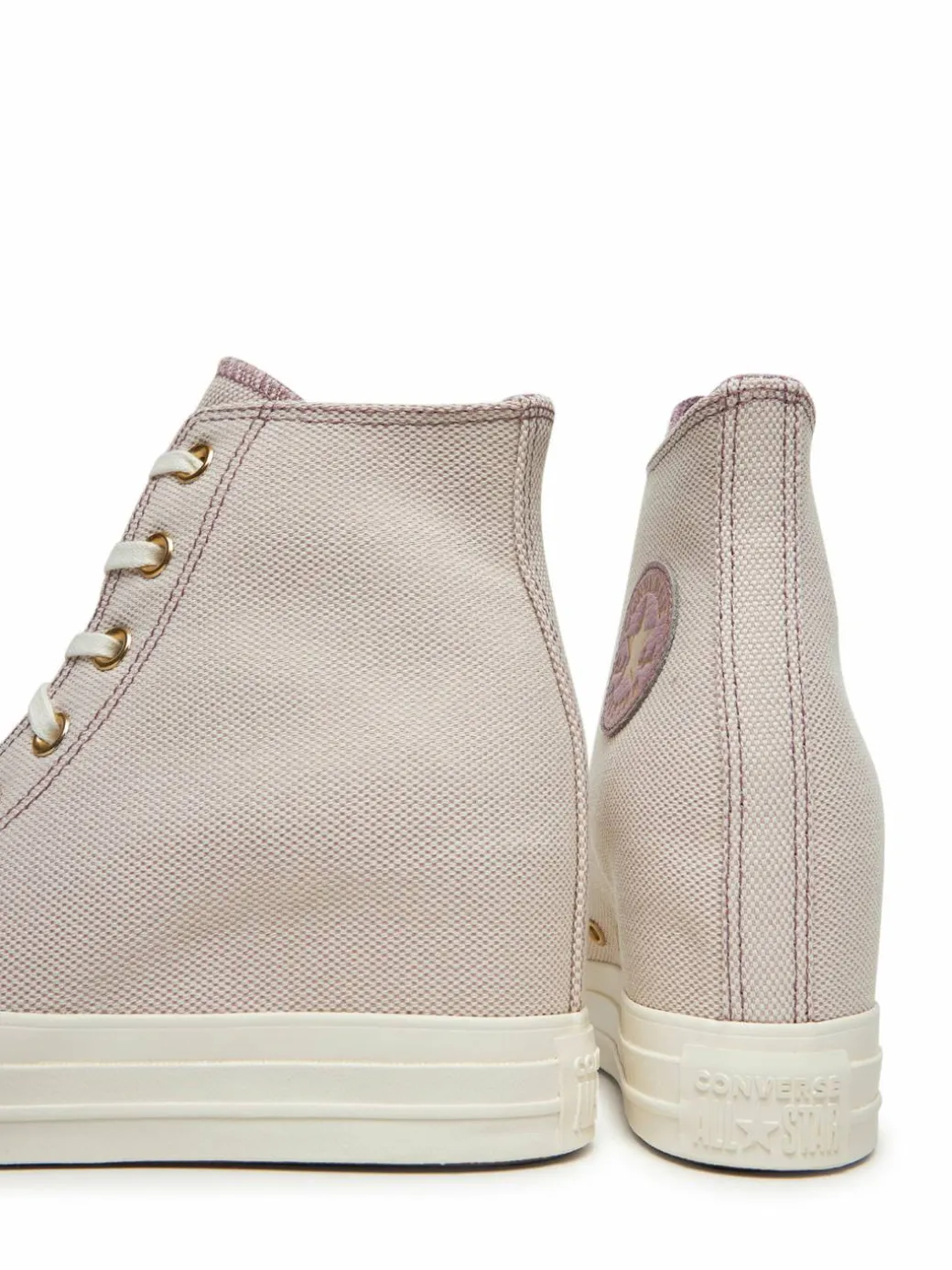 Scarpe da ginnastica Chuck Taylor All Star Wedge Platform Gold A12763C Rosa