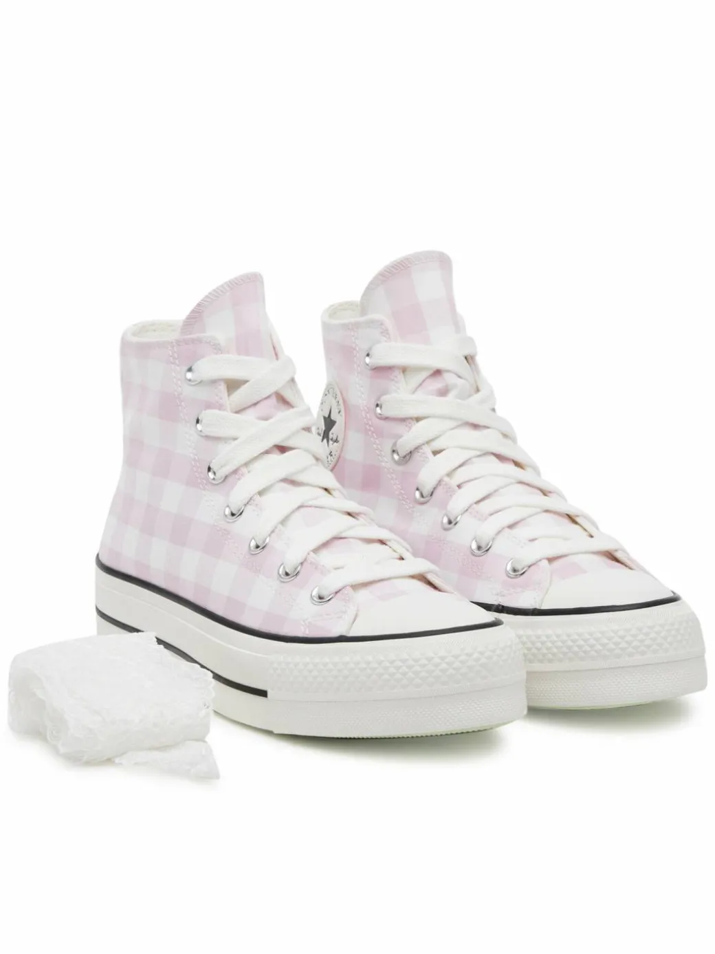 Scarpe da ginnastica Chuck Taylor All Star Lift Platform Gingham A13663C Rosa