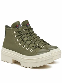 Scarpe da ginnastica Chuck Taylor All Star Lugged Heel Platform Waterproof A11163C 306 Verde