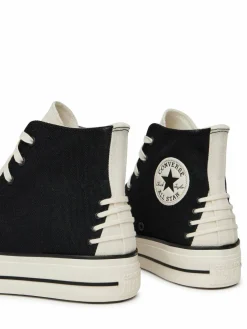 Scarpe da ginnastica Chuck Taylor All Star Lift Platform Crafted Laces A12552C Nero