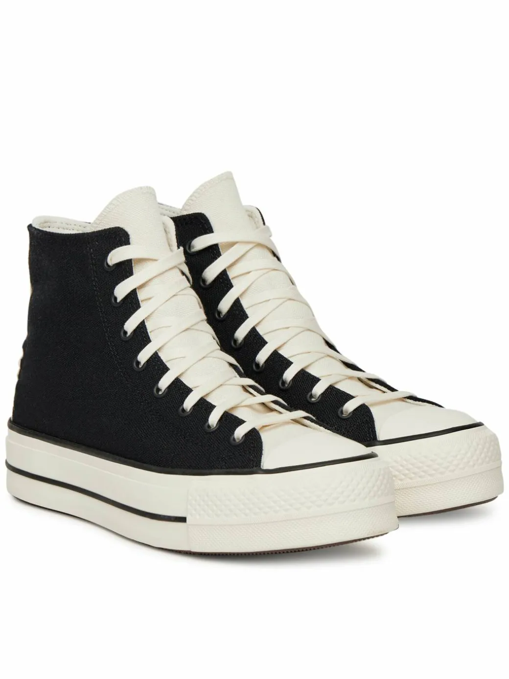 Scarpe da ginnastica Chuck Taylor All Star Lift Platform Crafted Laces A12552C Nero