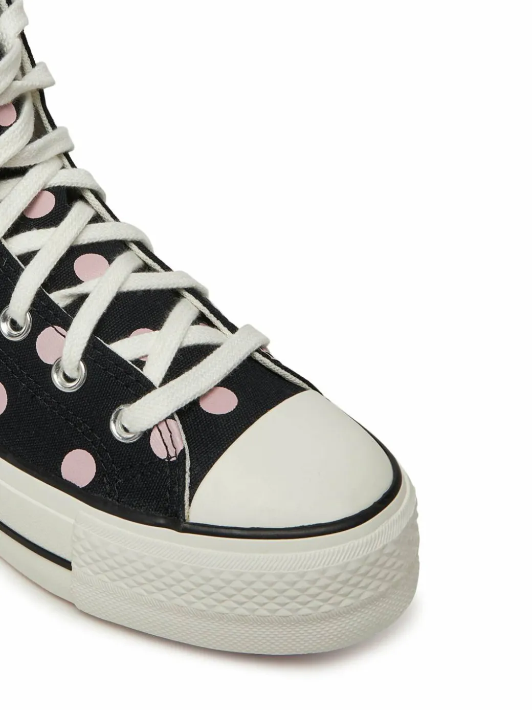 Scarpe da ginnastica Chuck Taylor All Star Lift Platform Polka Dots A10688C Nero