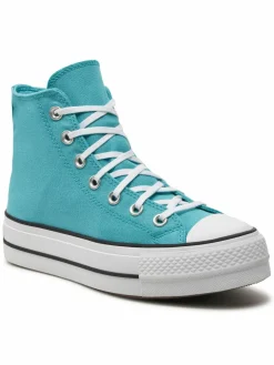 Scarpe da ginnastica Chuck Taylor All Star Lift Platform Stars A06492C Turchese