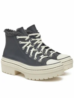 Scarpe da ginnastica Chuck Taylor All Star Lugged Heel Sherpa A10152C 094 Blu scuro