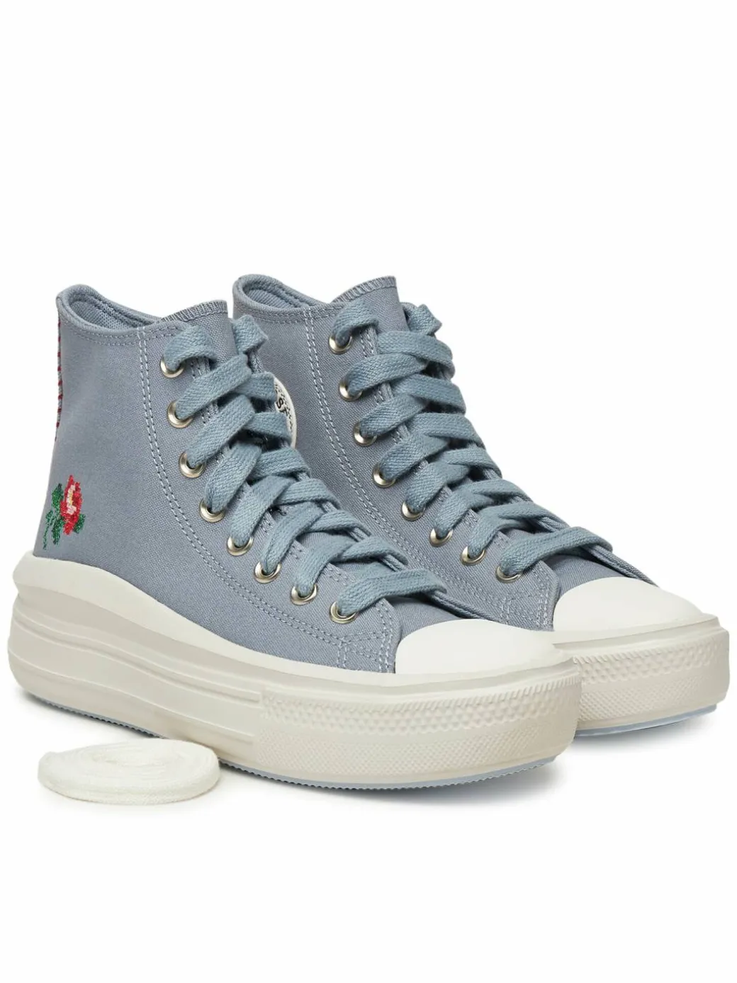 Scarpe da ginnastica Chuck Taylor All Star Move Platform Rose A12571C Grigio