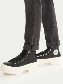Scarpe da ginnastica Chuck Taylor All Star Lugged Heel Platform Waterproof A12328C 001 Nero
