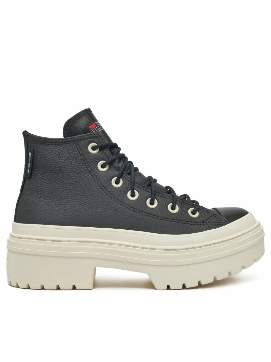 Scarpe da ginnastica Chuck Taylor All Star Lugged Heel Platform Waterproof A12328C 001 Nero