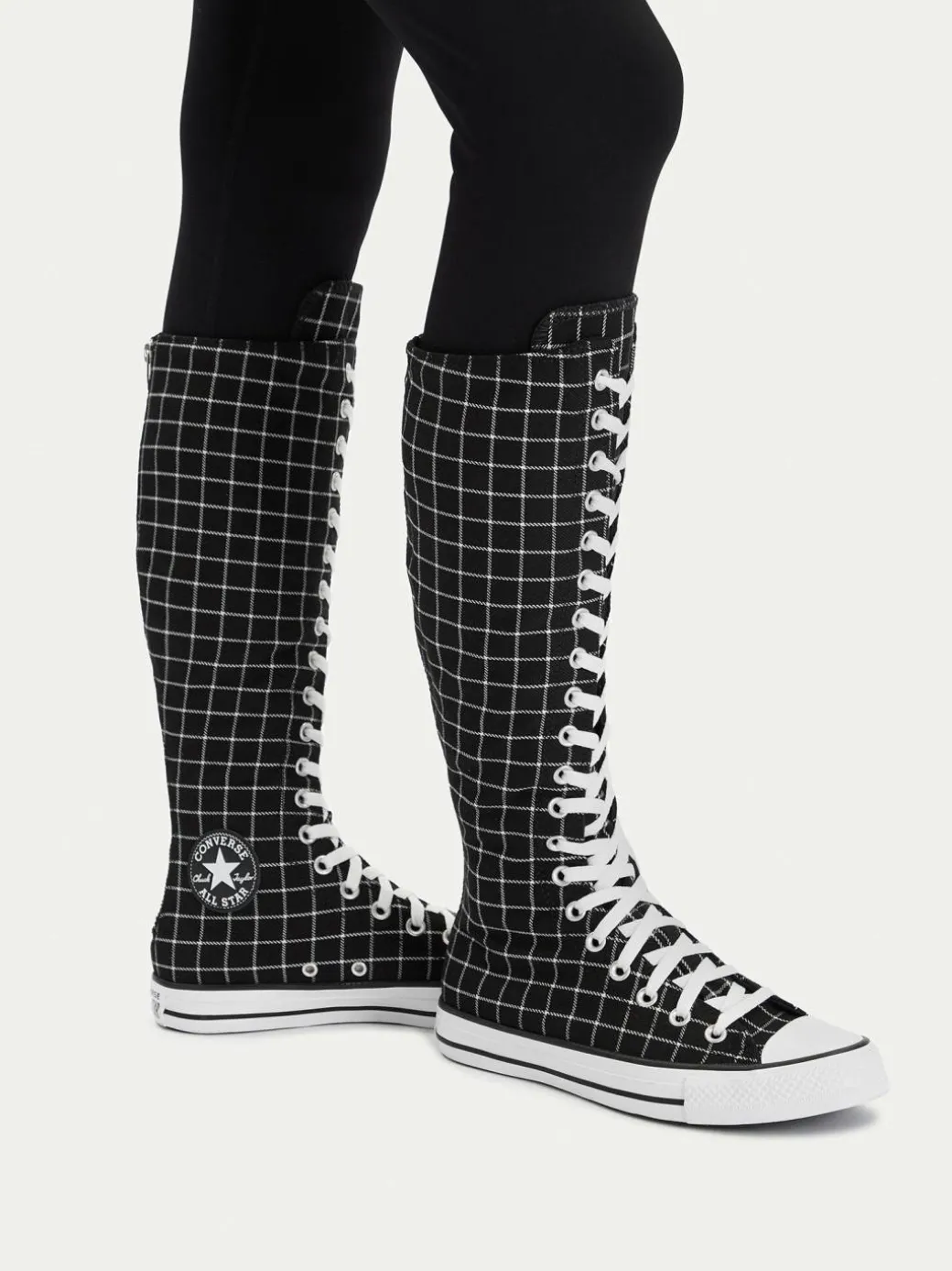 Scarpe da ginnastica Chuck Taylor All Star XXHi Plaid A13019C Nero