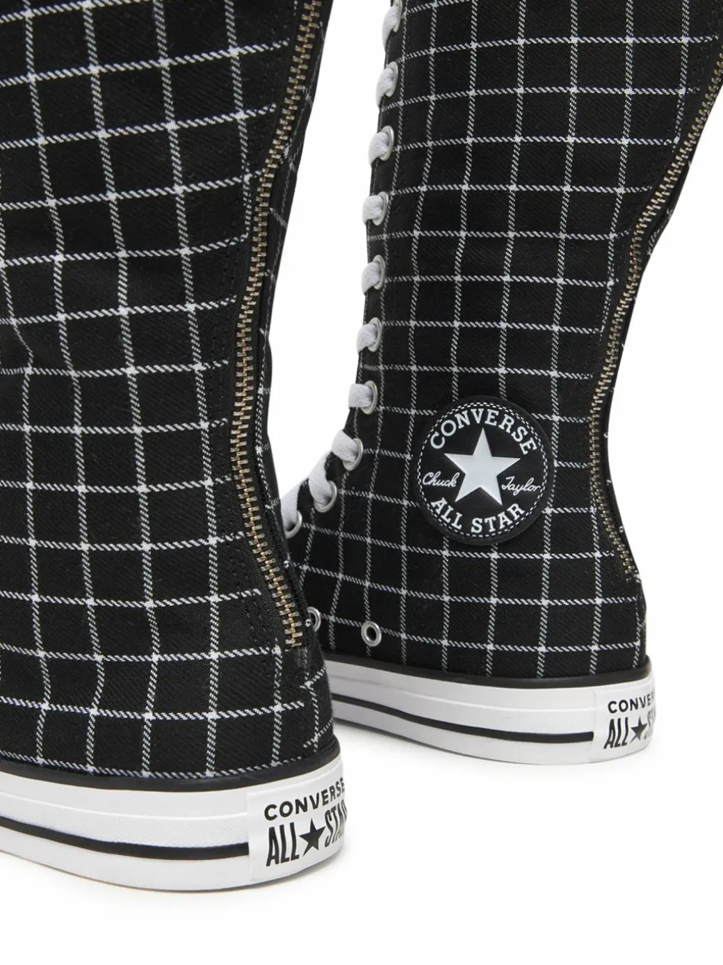 Scarpe da ginnastica Chuck Taylor All Star XXHi Plaid A13019C Nero