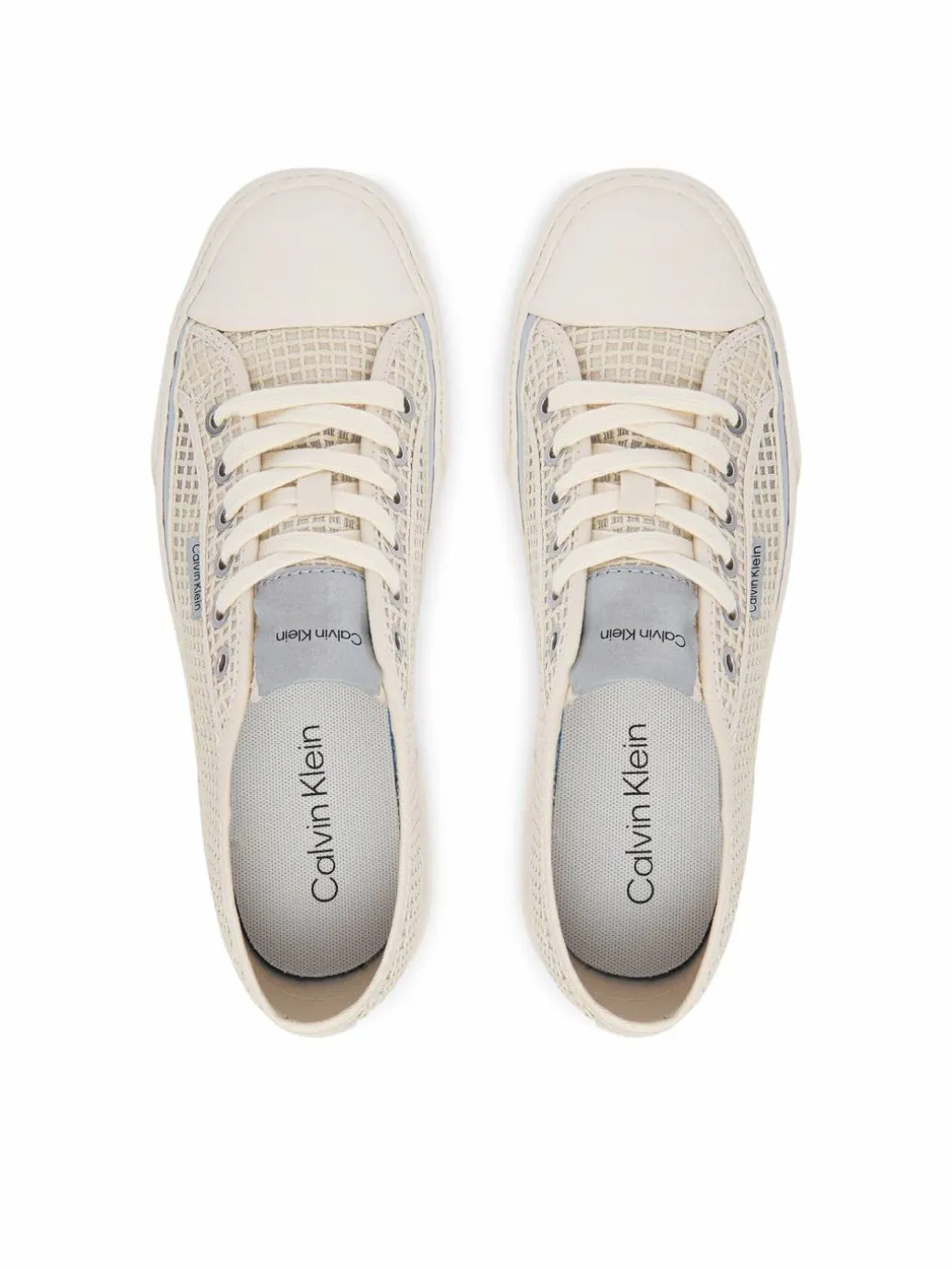 Scarpe da ginnastica Vulc Laceup Low Raffia HW0HW03082 Beige