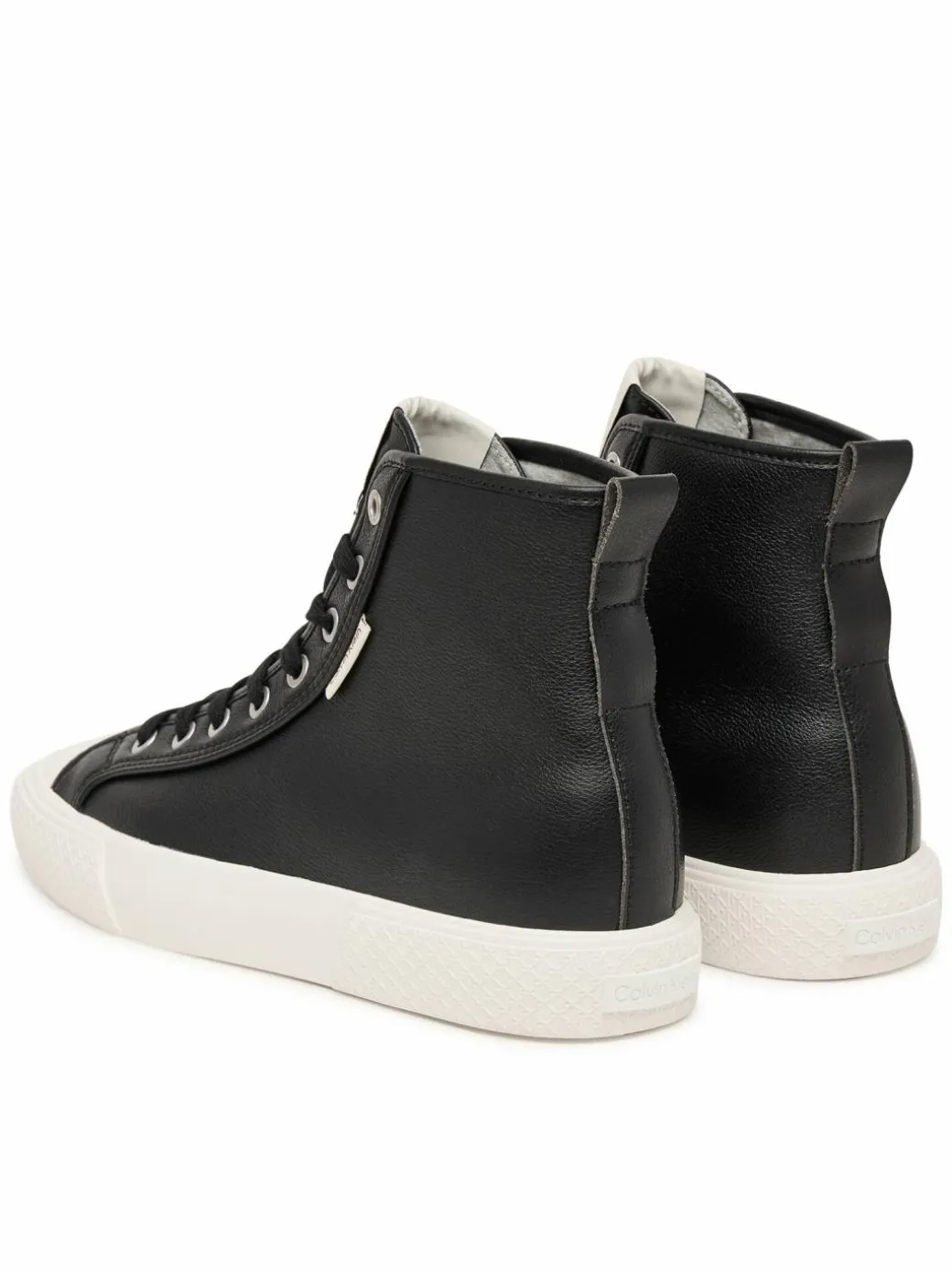 Scarpe da ginnastica Vulc Lace Up Hightop Lth HW0HW03076 Nero