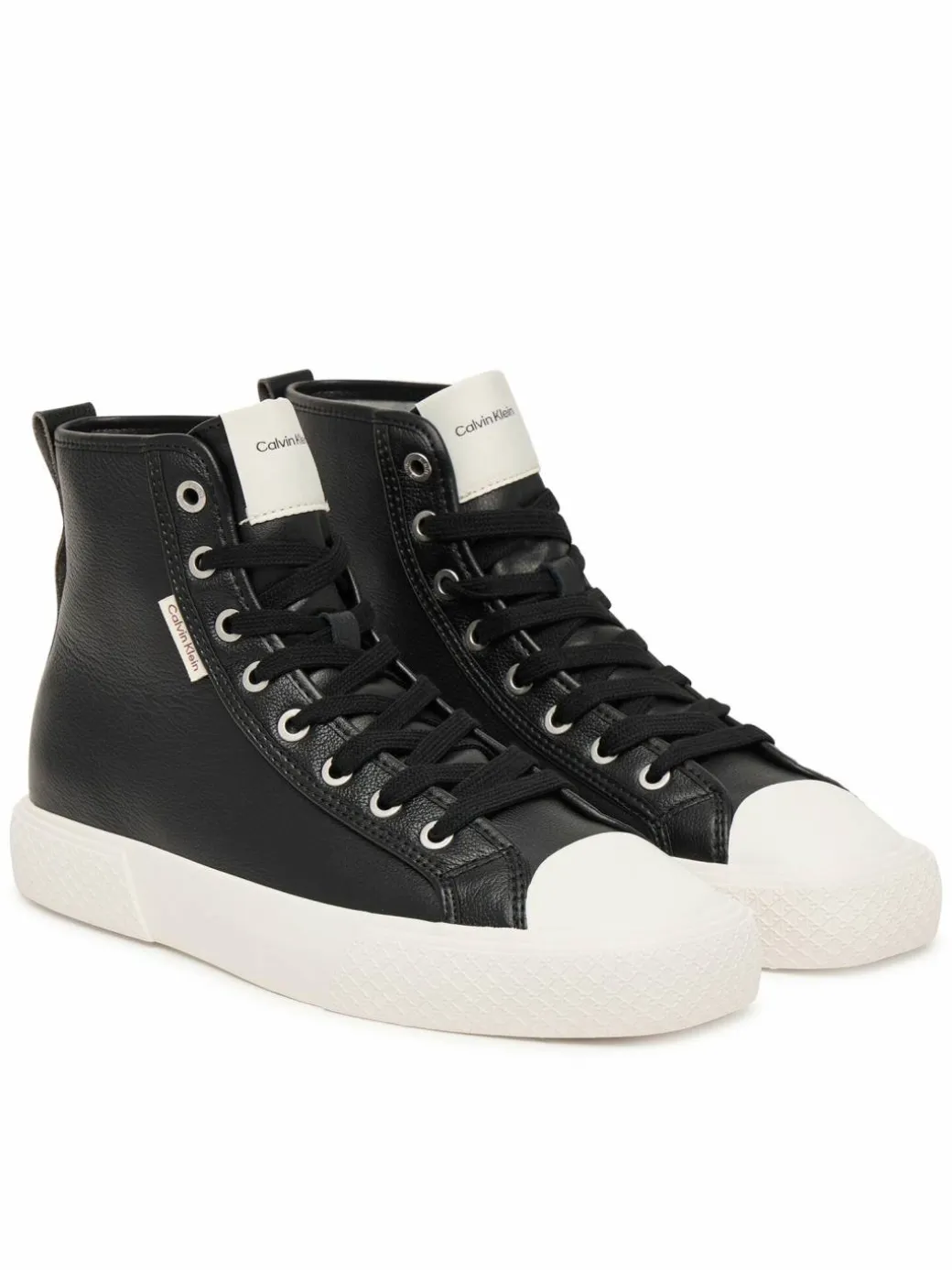 Scarpe da ginnastica Vulc Lace Up Hightop Lth HW0HW03076 Nero