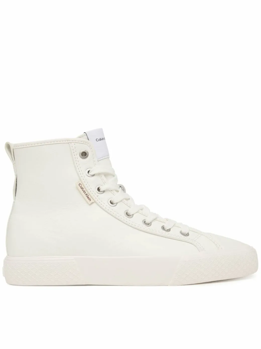 Scarpe da ginnastica Vulc Lace Up Hightop Lth HW0HW03076 Bianco
