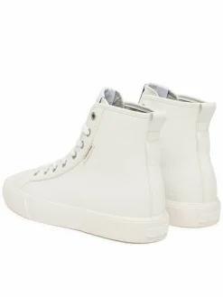 Scarpe da ginnastica Vulc Lace Up Hightop Lth HW0HW03076 Bianco