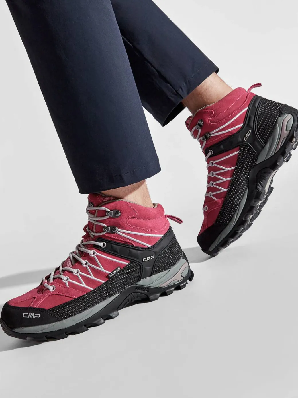 Scarpe da trekking Rigel Mid Wmn Trekking Wp 3Q12946 Rosa