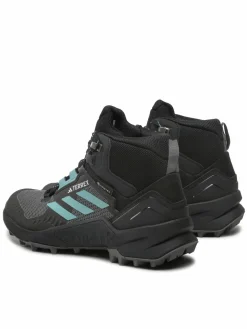 Scarpe da trekking Terrex Swift R3 Mid Gtx W GORE-TEX HP8712 Nero