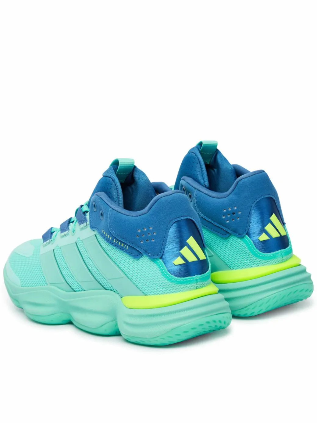 Scarpe indoor Court Stabil KJ3665 Turchese