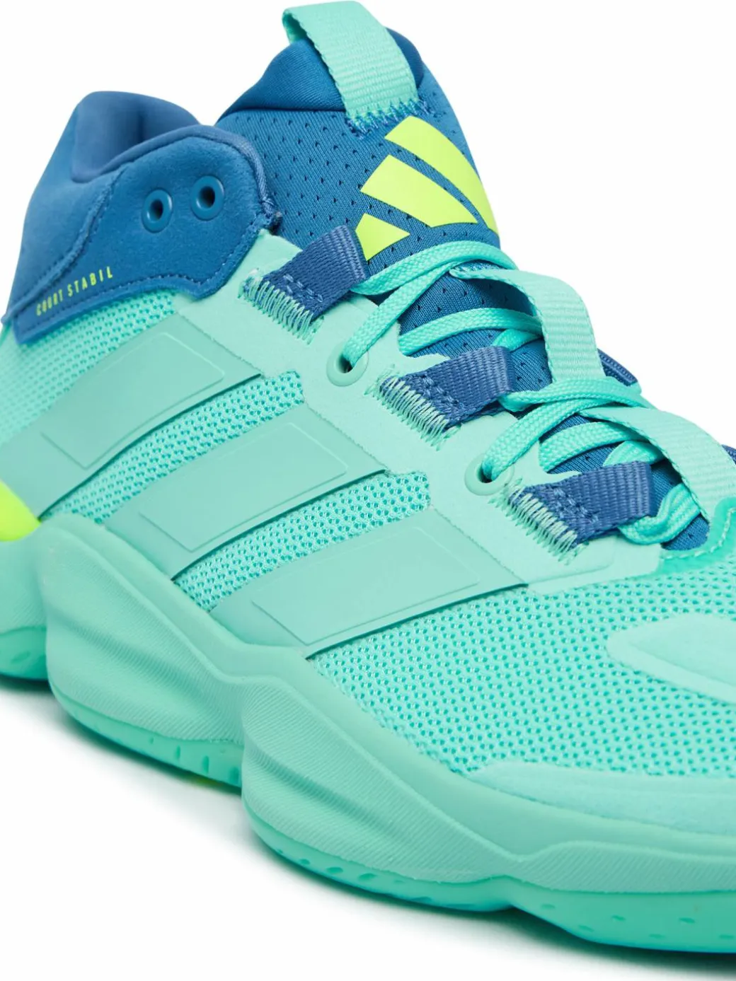 Scarpe indoor Court Stabil KJ3665 Turchese