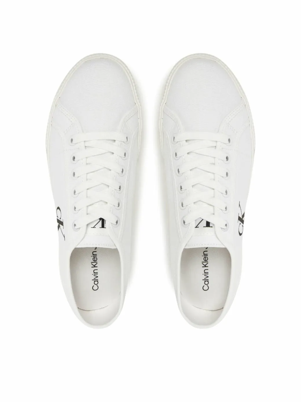 Scarpe sportive Ess Vulc Low Cv Mg Wn YW0YW01762 Bianco