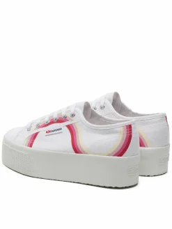 Scarpe sportive Round Stripes 2790 S4128TW Bianco